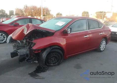 2016 Nissan Sentra Fe+ S/S/Sl/Sr/Sv from USA, damaged, VIN 3N1AB7AP8GL666610